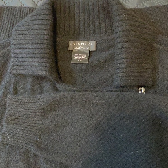 Lord&Taylor cashmere cardigan - Picture 2 of 2